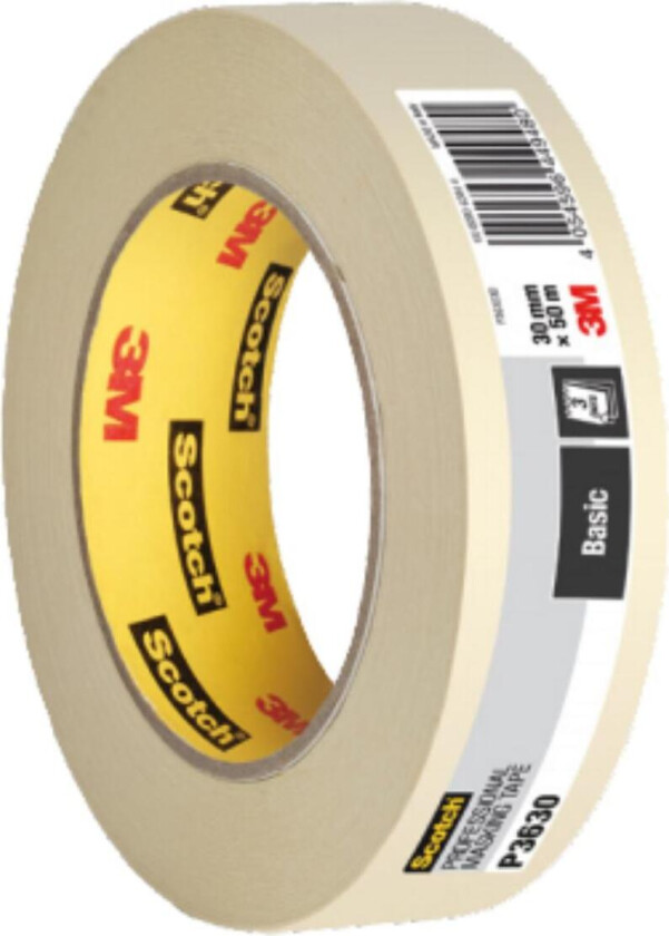 Bilde av MASKERINGSTAPE 24MMX50M 3 DAGERS PROFFESIONAL