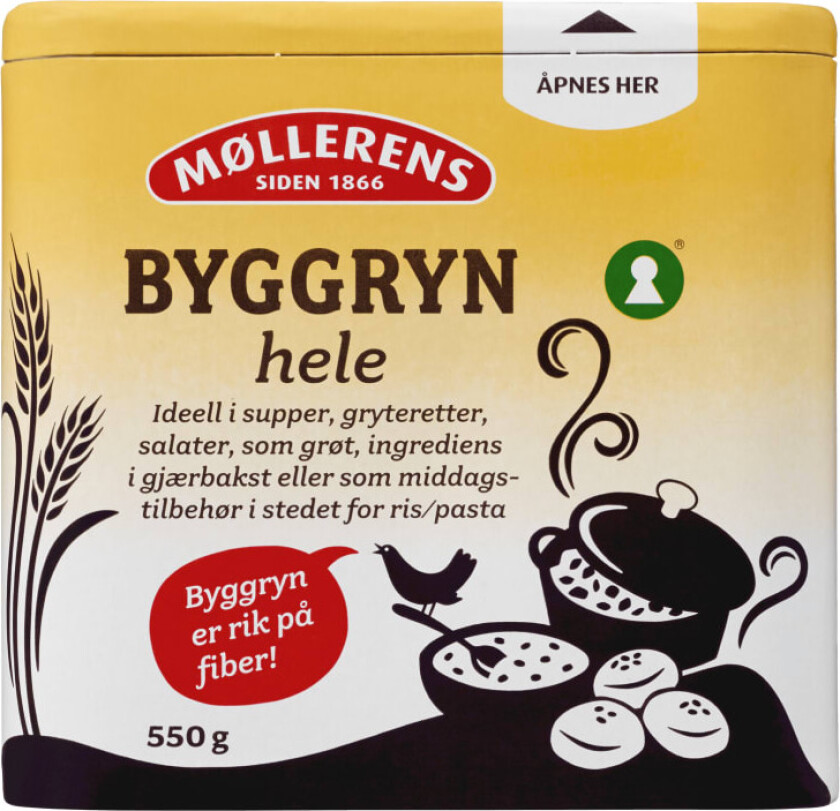 Byggryn Hele 550g boks