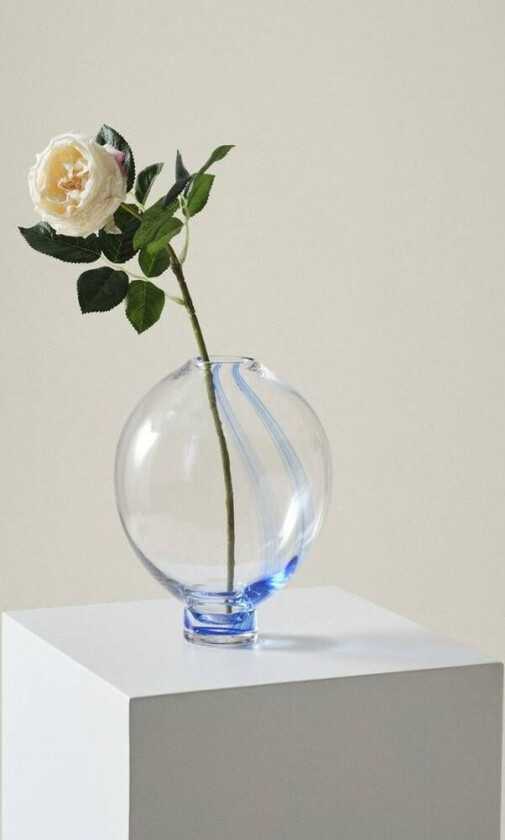 glassvase Glass/blått