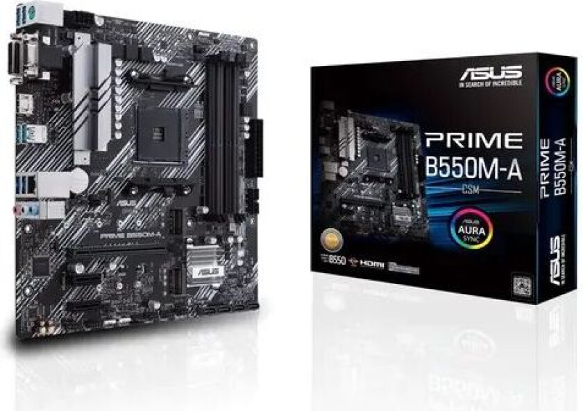 Asus Prime B550m-a/csm Mikro Atx Hovedkort