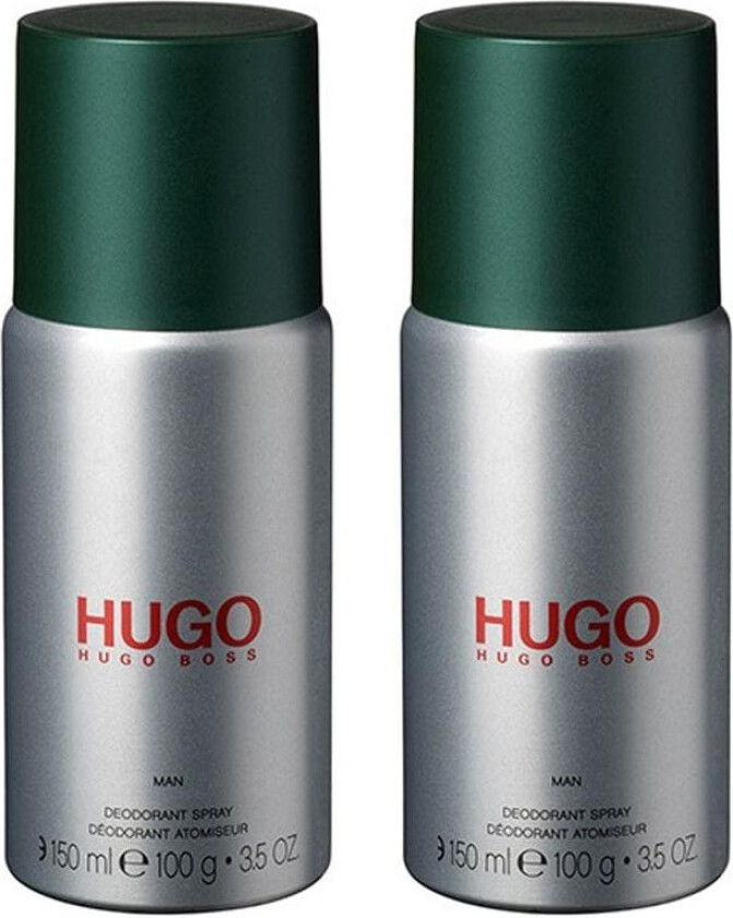 Boss 2-pack Hugo Boss Hugo Man Deo Spray 150ml