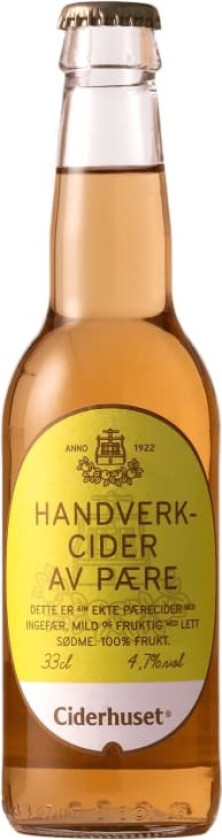 Handverkcider Pære 0,33l