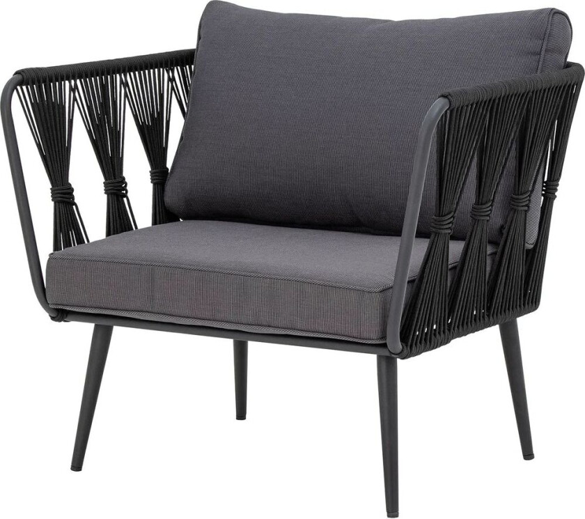 Bilde av Pavone loungestol Black