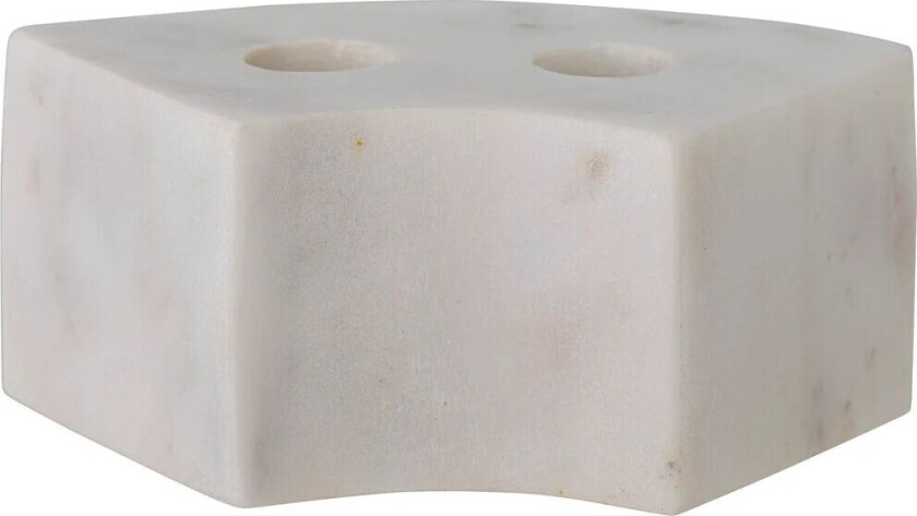 Florida lysestake 14,5x6x7,5 cm White marble