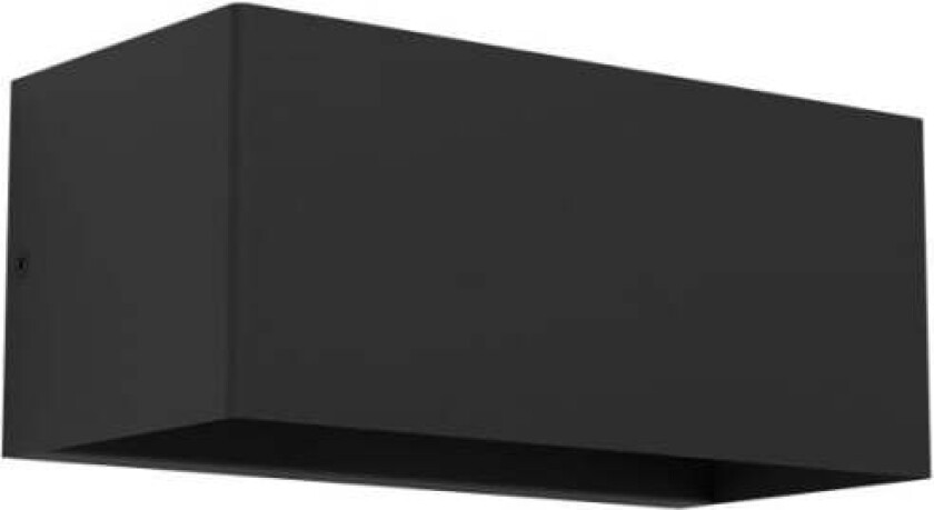 LESMO UTENDØRSVEGG 4X2,2W 920LM 3000K IP44 SVART/KLAR