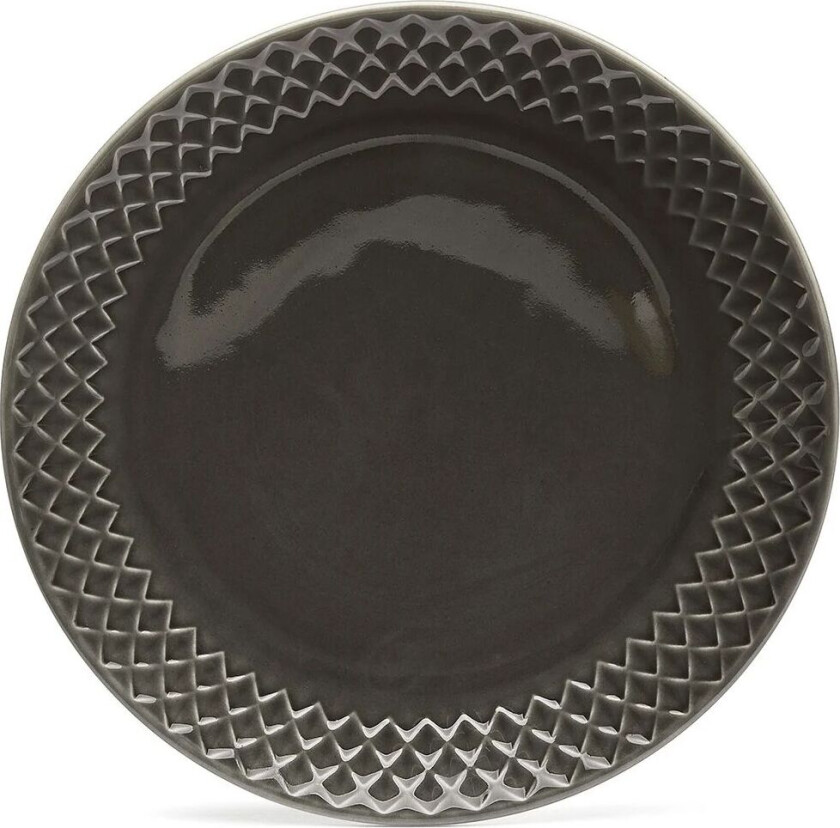 Coffee & More tallerken Grå