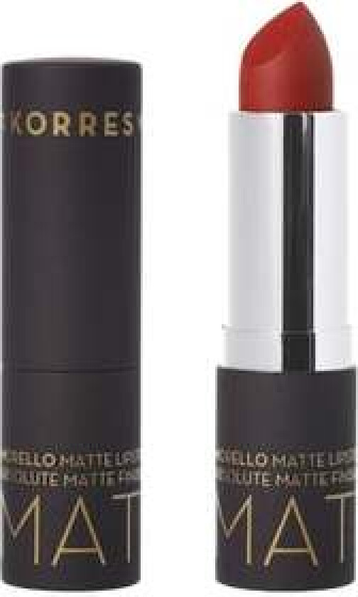 Korres Morello Matte Lipstick 57 Scarlet Suede