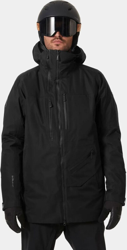 Men's Graphene Infinity 3-in-1 Ski Jacket Svart L GråL