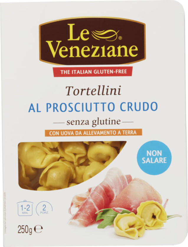 Tortelli m/Skinke Gl.Fri 250g