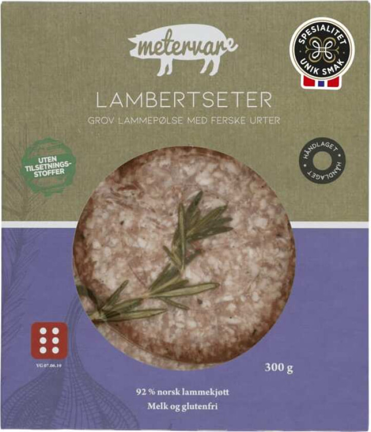 Lambertseter Lammepølse 300g