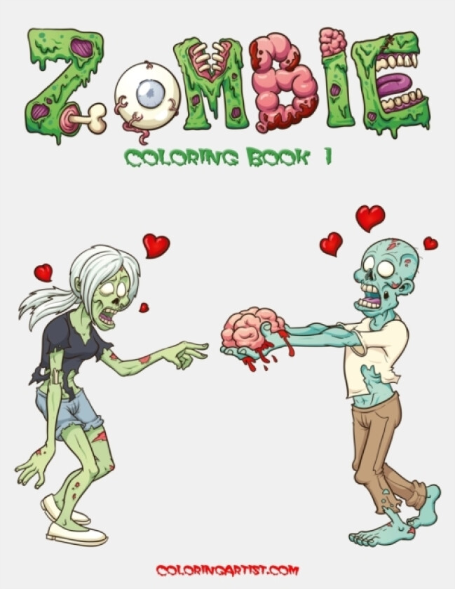 Zombie Coloring, Book 1 av Nick Snels (Paperback)