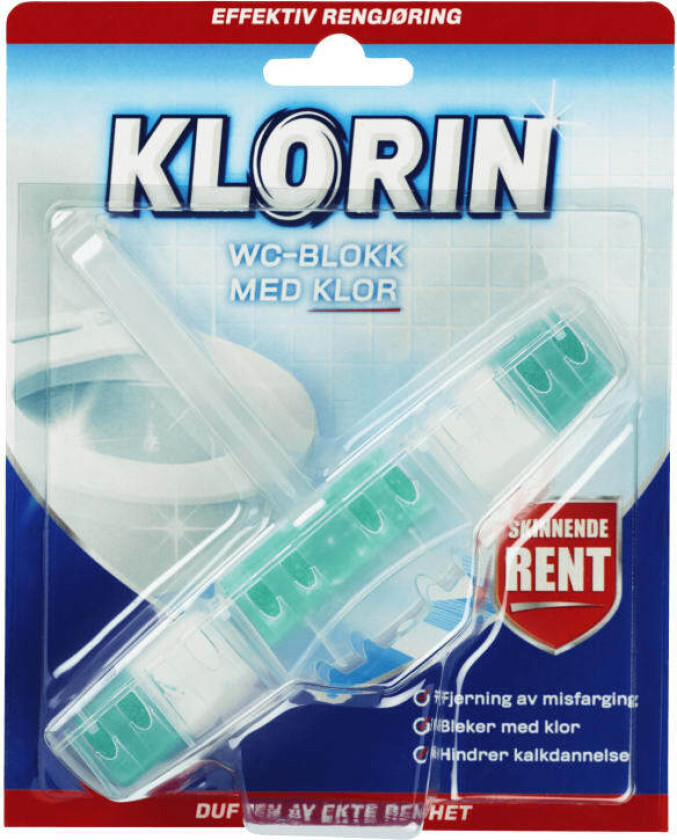 Klorin Wc-Blokk m/Klor 40g