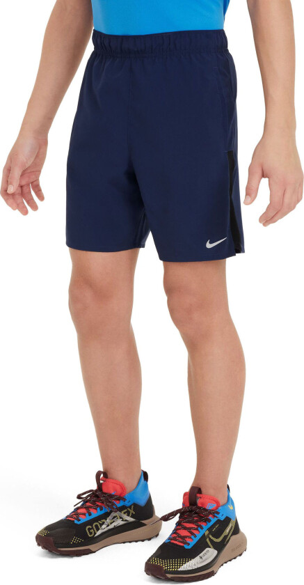 Dri-Fit Challenger Shorts Junior Midnight Navy/Black/Reflective Silver S