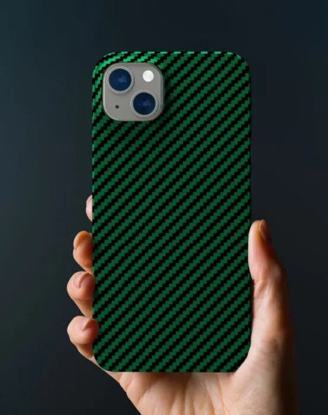 Robust deksel for iPhone 13 Grønn