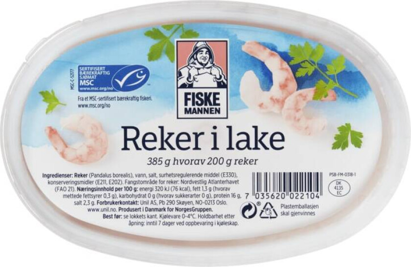 Reker i Lake Msc 385g