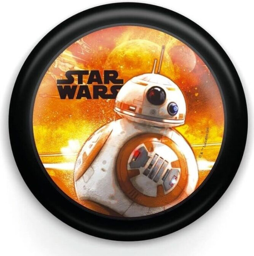 Nattlampa med Star Wars motiv