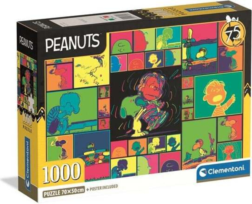 Puzzle HQC Peanuts 1000 pieces 2D Puslespill
