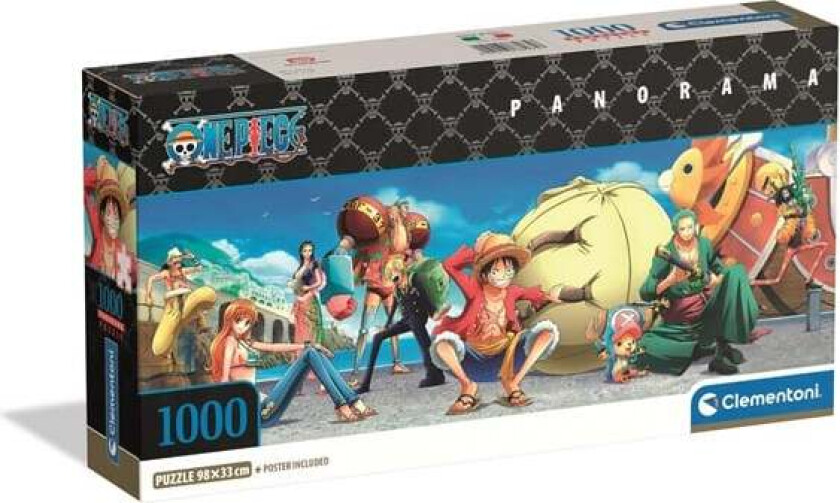 Puzzle Panorama HQC One Piece 1000 pieces 2D Puslespill