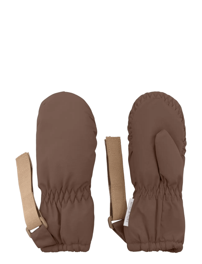 Matcordt Fleece Lined Mittens - CHESTNUT BROWN - 4-5Y