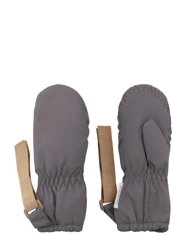 Matcordt Fleece Lined Mittens - PLUM KITTEN - 12/18M