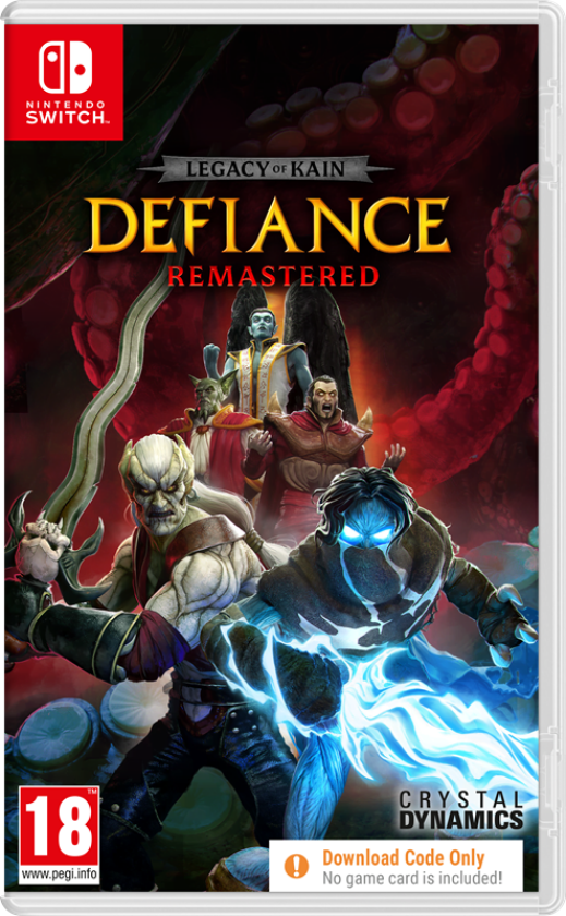 Legacy of Kain: Defiance Remastered (Code in a Box) - Nintendo Switch - Action/Adventure