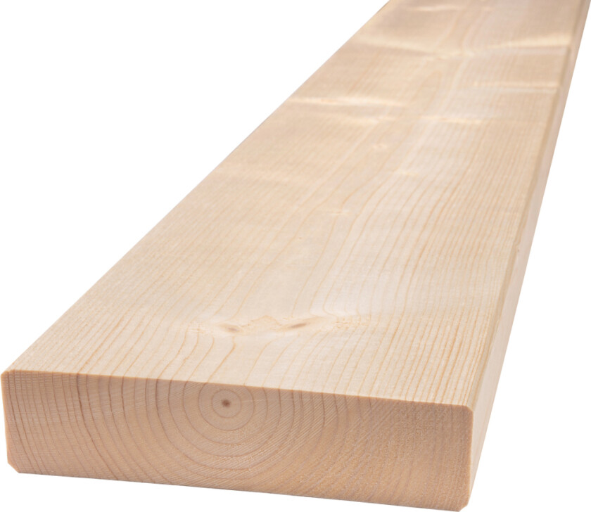 Konstruksjonsvirke C14 Ubehandlet Gran 36x148 mm natur løpemeter