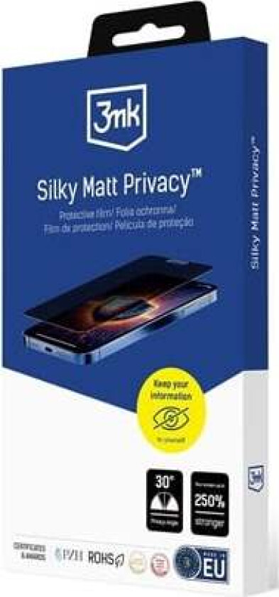 Silky Matt Privacy - screen protector for mobile phone