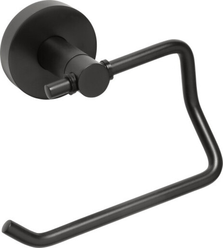 Simple dorullholder, sort