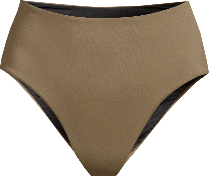 Women's High Waist Bikini Hipster Seaweed Green 42, Seaweed Green