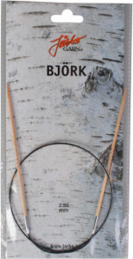 Björk Rundpinner Bjørk 60cm 2,50mm / 23.6in US1½