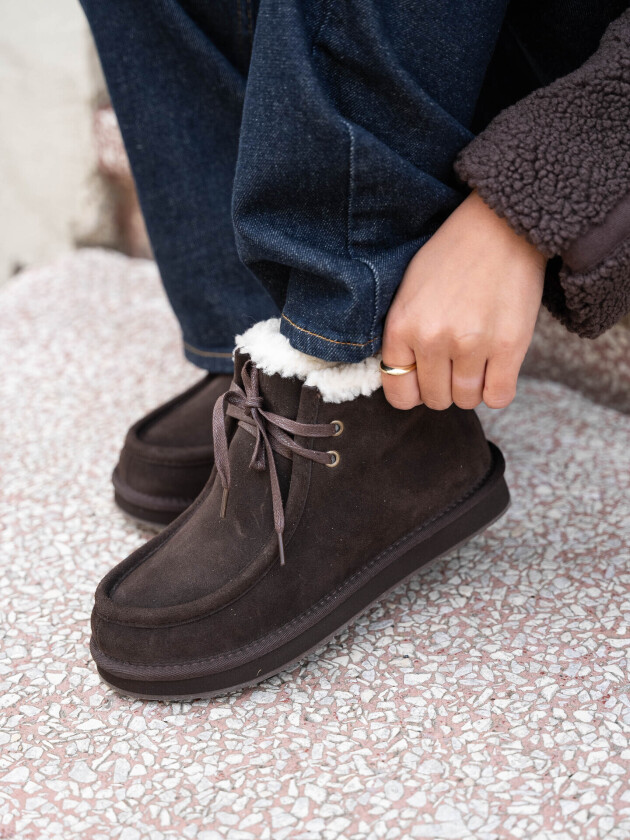 Bosco Moc-Toe - Brun - Dame - Sko - Tøfler