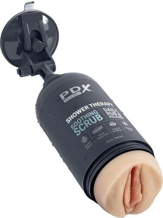 Pipedream Shower Therapy Soothing Scrub Stroker