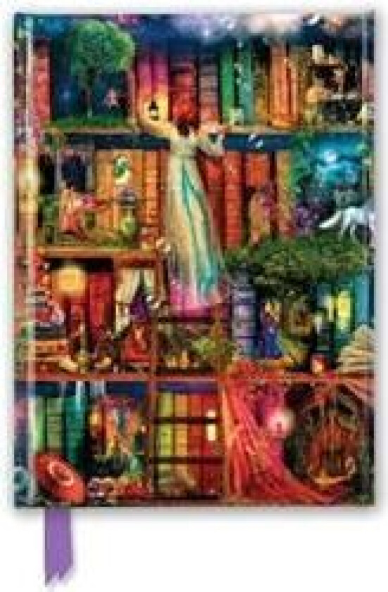 Aimee Stewart: Treasure Hunt Bookshelves (Foiled Journal)