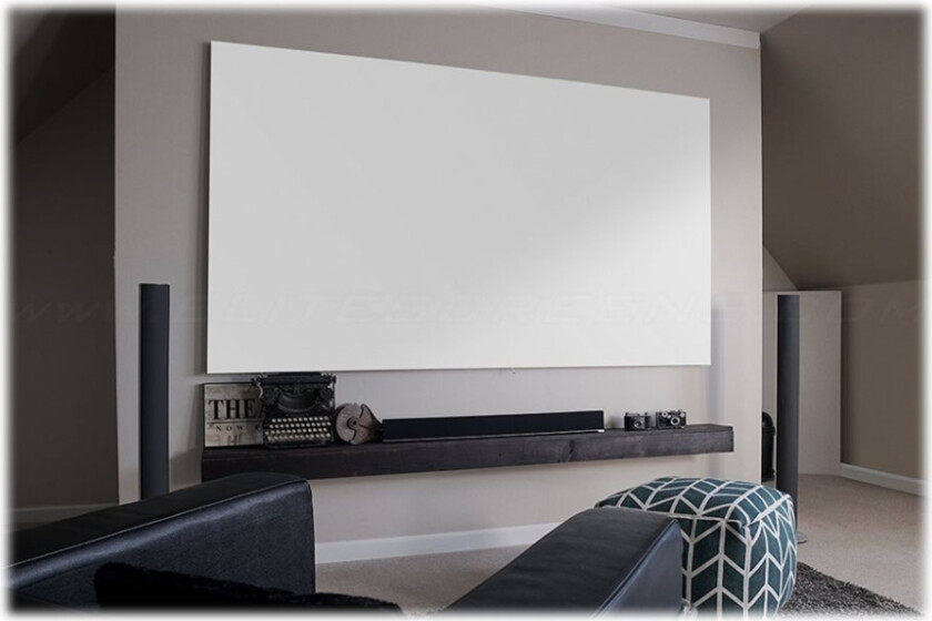 Aeon Series AR158WH2-WIDE - Projeksjonsskjerm - veggmonterbar - 158 (401 cm) - 2.35:1 - CineWhite - uten kant
