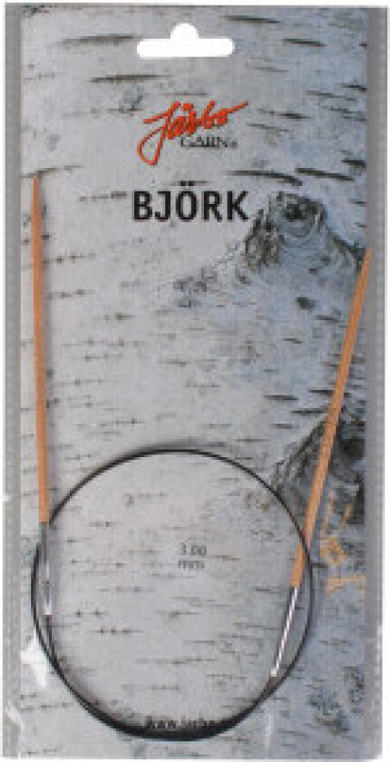 Björk Rundpinner Bjørk 60cm 3,00mm / 23.6in US2Â½