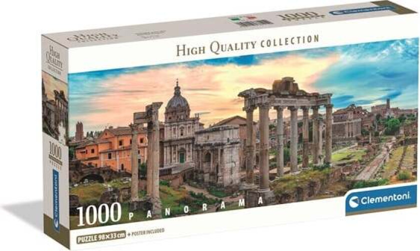 Puzzle Panorama HQC Twilight over the Eternal Empire 2026 - Compact 1000 pieces 2D Puslespill