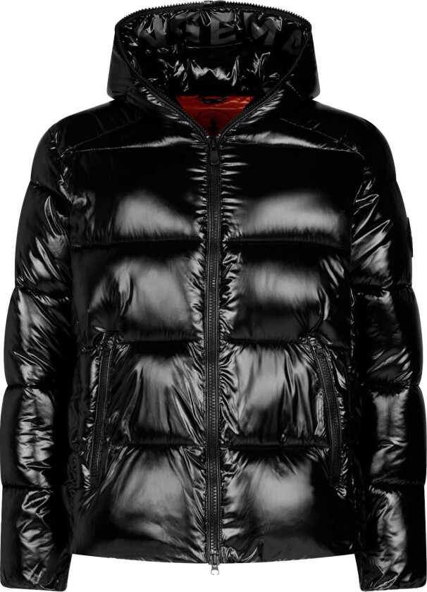 Men's Animal Free Hooded Puffer Jacket Edgard XXL, Black