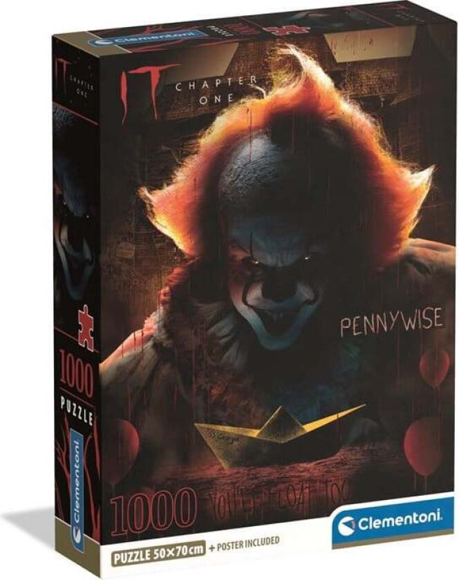 Puzzle It-Horror Movies 1000 pieces 2D Puslespill