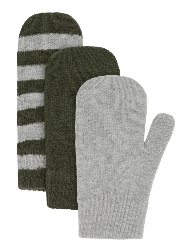 Magic Mittens Knit 3-Pack - BEETLE - 1-2Y