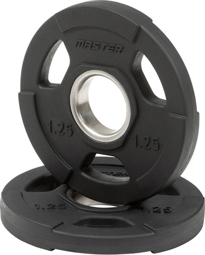 Gummibelagt vektskive, 50 mm
