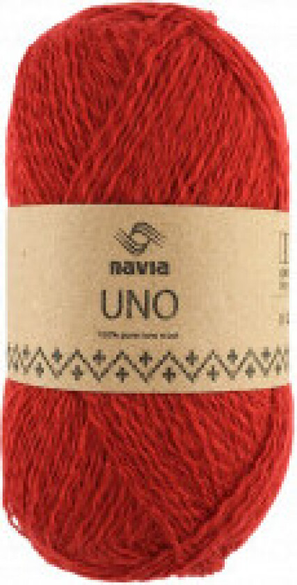 Uno Garn Rød