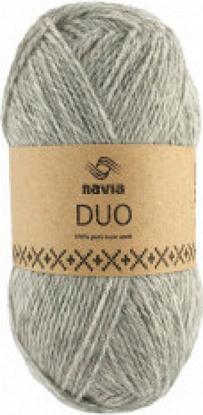 Duo Garn 22 Lysegrå