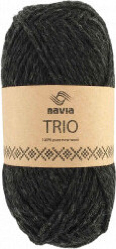 Trio Garn 34 Koksgrått