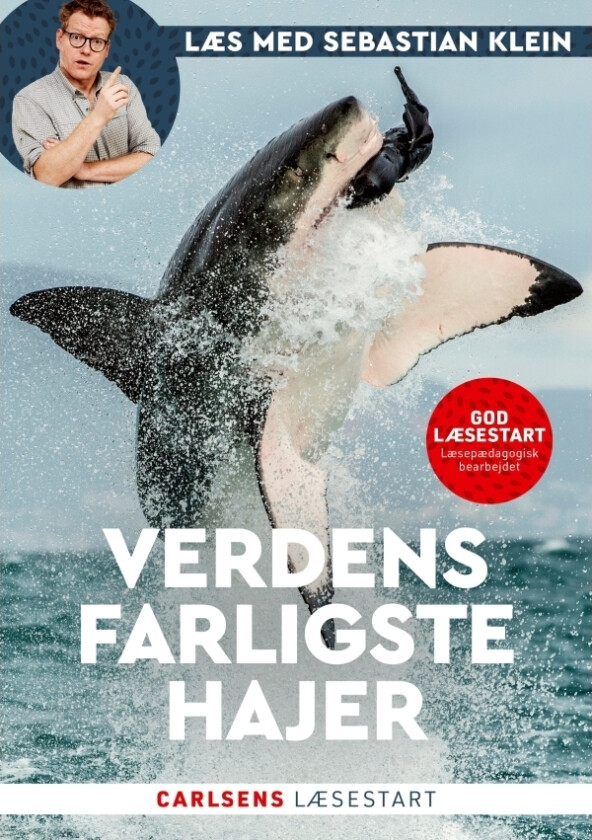 Les med Sebastian Klein - verdens farligste haier | Sebastian Klein | Språk: Dansk