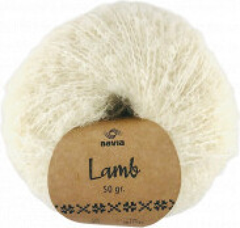 Lamb Garn 1301 Hvit