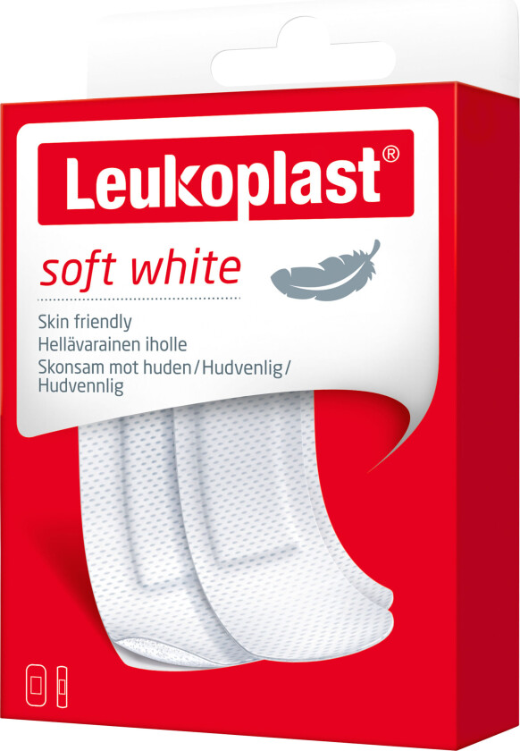 Soft White plasterstrips, 1 stk