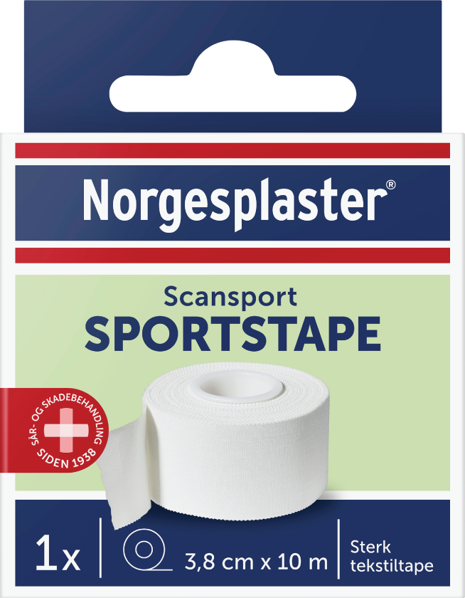 Bilde av Scansport Sportstape, 3,8 cm x 10 m, 1 stk.