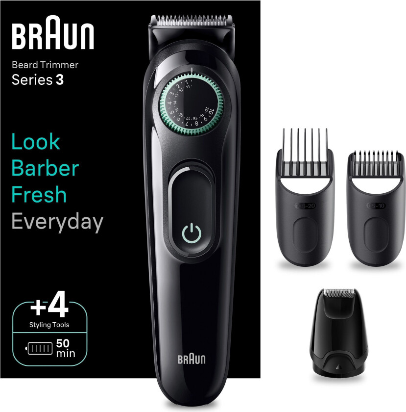 Series 3 Skjeggtrimmer (grå)