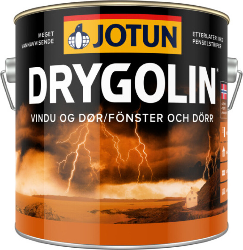 Drygolin Vindu og dør Oker Base 2.7l