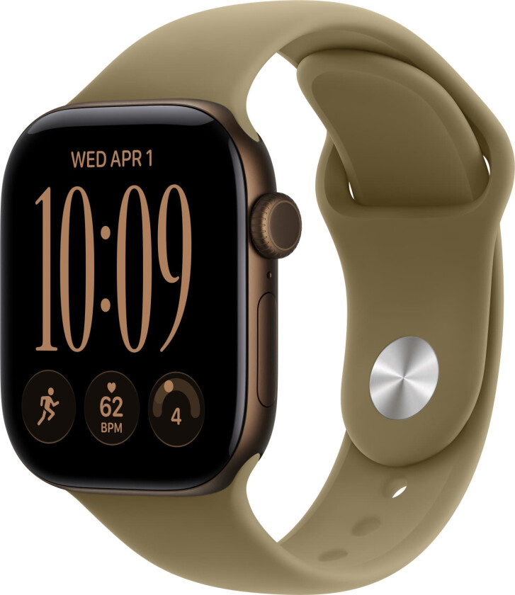 Watch Series 12 42mm GPS + Cell (Dark Bronze Aluminium/Olive Sport Band) S/M